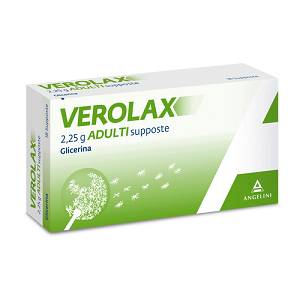 VEROLAX ADULTI 18 SUPPOSTE