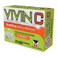 VIVIN C 20COMPRESSE EFFERVESCENTE 330MG+200MG